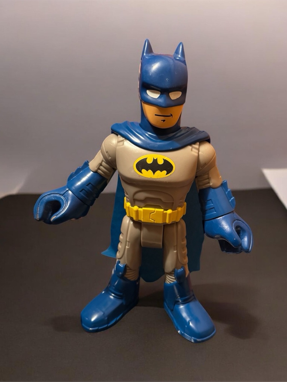 Imaginext blue and black Batman Action Figure -